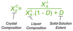 formula for solid-solutions